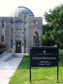 cronyn observatory
